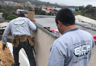 Etapa 4 - Acompanhamento da Instalação Telhado Shingle